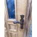 Wooden entrance double glazeed door H 210 x W 108 cm