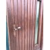 Wooden entrance double glazeed door H 215 x W 123 cm